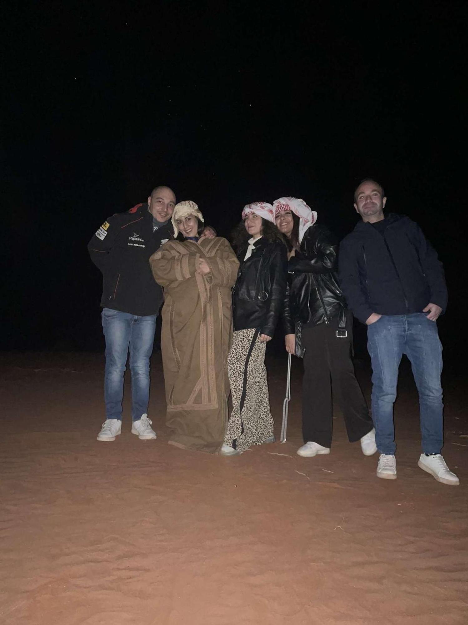 Hotel al-Qatar mountain camp Wadi Rum Exterior foto